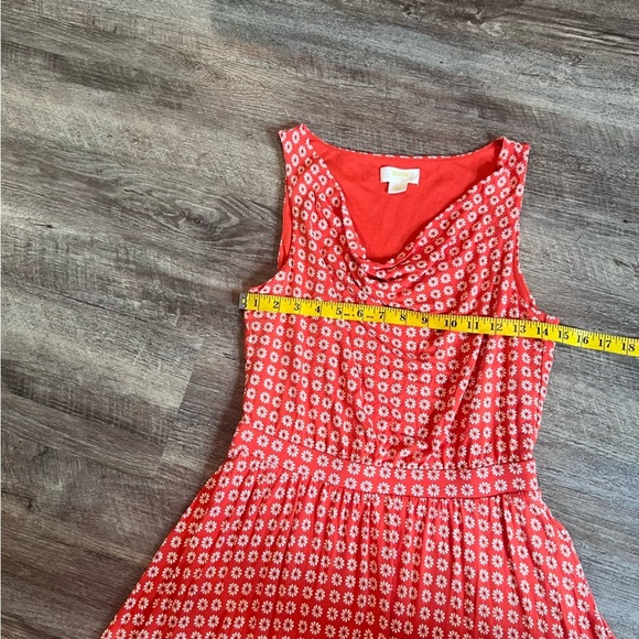 Anthropologie Maeve Floral Draped Neck Brianne Dress - Picture 7 of 8